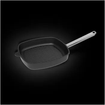 Pánev Pánev hranatá 28 x 28 x 5cm, povrch Gril