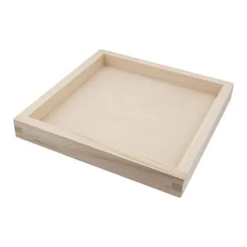 Podnos na kávu buk 23 x 23 cm