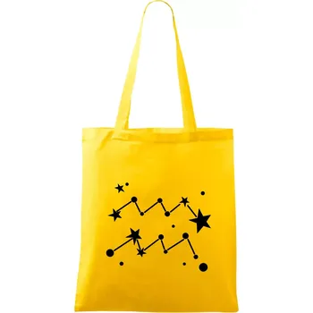 Souhvězdí - Aquarius - Vodnář - Taška bavlněná - 42 x 38 cm ( Žlutá )