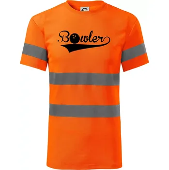 Pánské oblečení Bowler - Triko reflexní - HV PROTECT - 2XL ( Neonově oranžová )