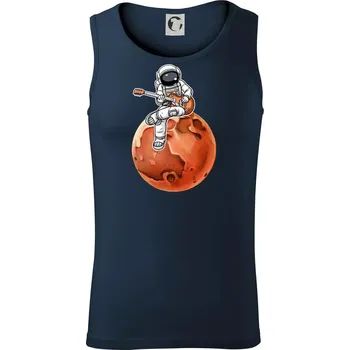 Mars kytarista - Tílko pánské Core - 2XL ( Námořní modrá (velmi tmavá - téměř černá) )