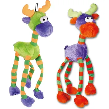 Hračka pro psa SET 2+2 Drunken animals Loppi + Lapua - hračky pro psy 50cm