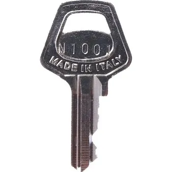 odblokovací klíč pro pohony a klíčové spínače Nice, N1008 - náhradní matrice nebo klíč pro zámek CM-B č. 1 - 10 pro nouzové odblokování většiny pohonů NICE a pro klíčové spínače SELE, MOSE, EKS, EKSI (bez cylindrické vložky)