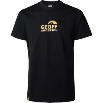 Modelová železnice Tričko Geoff Anderson Organic Tee black, orange logo XL Tričko Geoff Anderson Organic Tee black, orange logo XL
