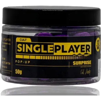 Krmivo pro hospodářské zvíře SINGLEPLAYER Pop-up Boilie SURPRISE 50g 12mm SINGLEPLAYER Pop-up Boilie SURPRISE 50g 12mm