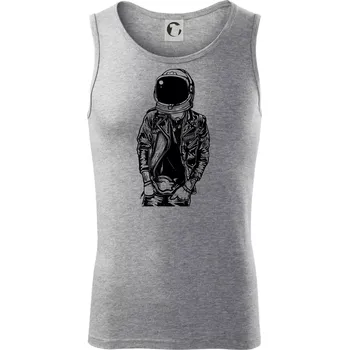 Astronaut Punkster - Tílko pánské Core - XL ( Tmavě šedý melír )