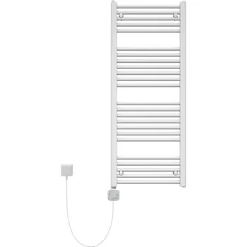 Radiátor Korado Těleso koupelnové trubkové elektrické Koralux Linear Comfort KLTH 1820/500, výkon 800 W, topné těleso s integrovaným regulátorem, barva bílá