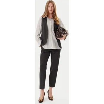 Pánské oblečení MAX&Co. Chino kalhoty Cigarette 2526136032200 Černá Slim Fit 42