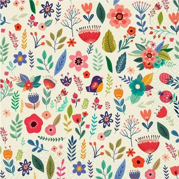 Papírový ubrousek GoDan Papírové ubrousky Summer collection - Have fun 33x33 20ks