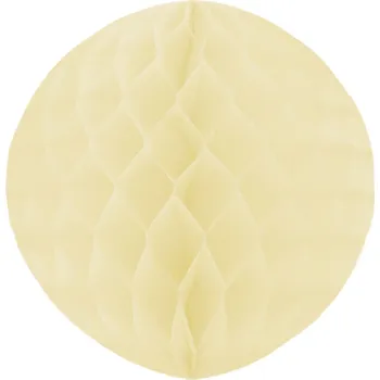 GoDan Dekorativní koule rozkládací, ecru, 30cm, 1ks