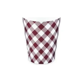 Jednorázové nádobí Papírový kelímek KARO 0,42 l - doprodej (50 ks)