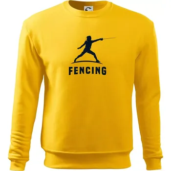 Pánské oblečení Fencing (šerm) - postava - Mikina Essential pánská - L ( Žlutá )