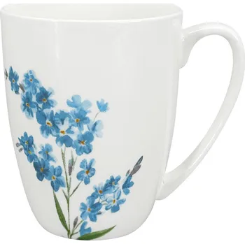 by inspire Porcelánový hrnek Luna Pomněnka 350 ml, bílý/modrý