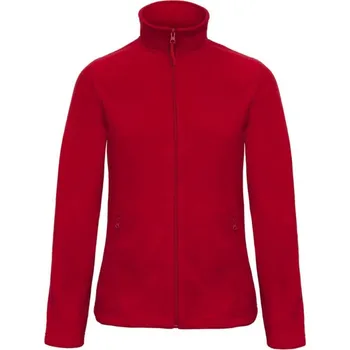 Dámská mikina Mikina dámská B&C Micro Fleece - červená, XXL