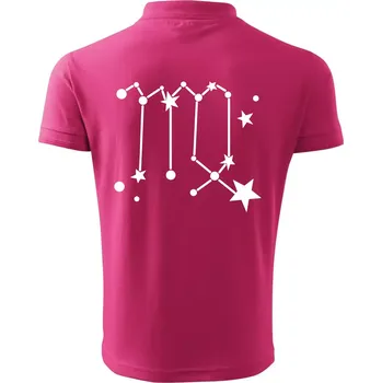 Pánská košile Souhvězdí - Virgo - Panna - Polokošile pánská Pique Polo 203 - S ( Purpurová )