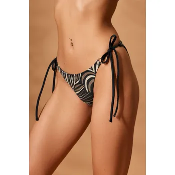 Dámské plavky Spodní díl bikin Shiny Brown