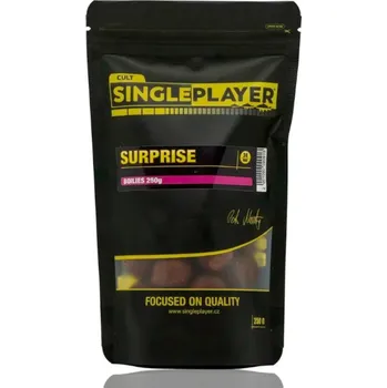 Krmivo pro hospodářské zvíře SINGLEPLAYER Boilies SURPRISE 250g 24mm SINGLEPLAYER Boilies SURPRISE 250g 24mm