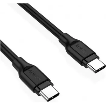 Datový kabel Aukey USB‑C na USB‑C kabel 1 m, 60 W PD, 3 A, 5 Gbps, PVC