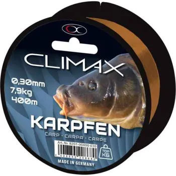 Modelářská překližka Kaprový silon CLIMAX Profesional Carp 0,35mm / 10,2kg / 350m Kaprový silon CLIMAX Profesional Carp 0,35mm / 10,2kg / 350m