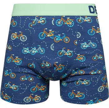 Boxerky Veselé pánské boxerky Oranžové kolo