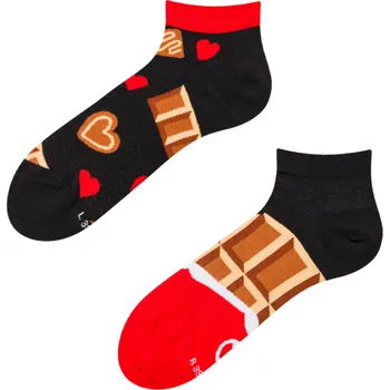 Pánské oblečení Veselé kotníkové ponožky Čokoládová láska