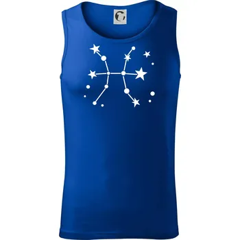 Souhvězdí - Pisces - Ryby - Tílko pánské Core - 2XL ( Královská modrá )