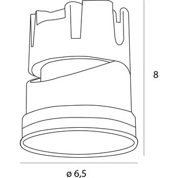 Bodové svítidlo Max-light Max-HM190 4000K