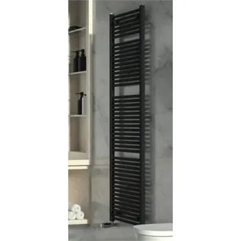 Radiátor Koupelnový radiátor Rotheigner CLASSIC 1810 x 600 mm matně černý přípojka po obou stranách dole