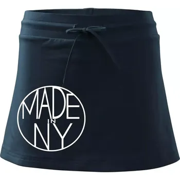 Dámská sukně Made in NY - Sportovní sukně - two in one - XL ( Námořní modrá (velmi tmavá - téměř černá) )