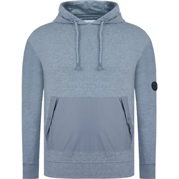 Pánská mikina Firetrap Hybrid Hoodie Grey Marl L