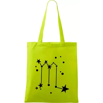 Souhvězdí - Scorpio - Štír - Taška bavlněná - 42 x 38 cm ( Limetková )