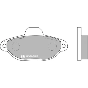 Brzdová destička Sada brzdových destiček, vždy 4 kusy v sadě MOTAQUIP LVXL706