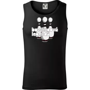 Pánské termoprádlo Bowlingová legenda - Tílko pánské Core - M ( Černá )