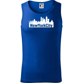 New York City silueta - Tílko pánské Core - 2XL ( Královská modrá )