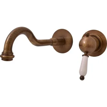 Vodovodní baterie Labe stará mosaz Umyvadlová baterie vestavěná L534/2SM