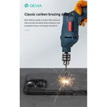 Deví kryt Kevlar Ultra-Thin Magnetic Shockproof Case pro iPhone 16 Pro - Black