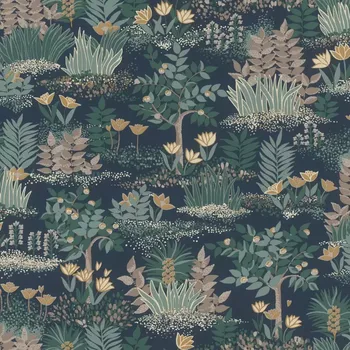 Tapeta Vliesová tapeta na zeď Rasch 690903, Rhapsody Modrá;Zelená