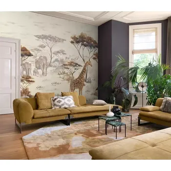 Fototapeta Vliesová fototapeta na zeď Rasch Afrika 363678, African Queen III Béžová;Hnědá