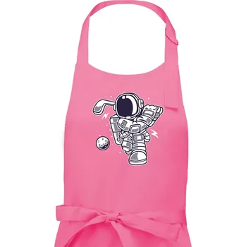 Kuchyňská zástěra Florbalátor - Dámská zástěra na vaření - Univerzální velikost ( Růžová )