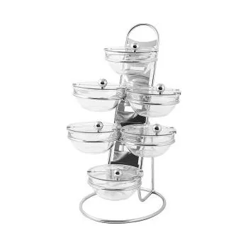 Etažérka LITTLE pro 6 misek průměr 14 cm 4 patra