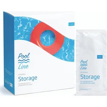 Pool Line Storage Solution for PH/ORP Electrodes, 25x20 mL sachets
