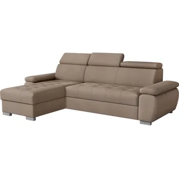 Sedací souprava Rohová sedací souprava, šedobéžová Taupe, levá, SEMI ROH
