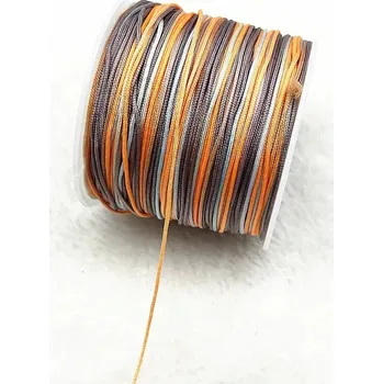 Náramek Pestrobarevná nylonová šňůrka na náramky | náramek, šňůra - 45 let