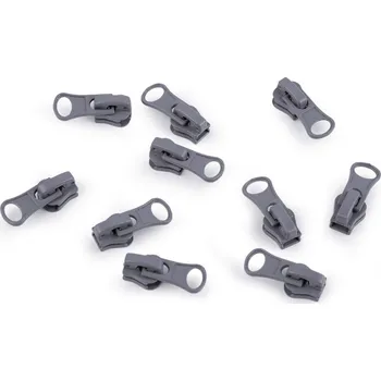 Jezdec ke kostěným zipům No 3, barva 4 šedá