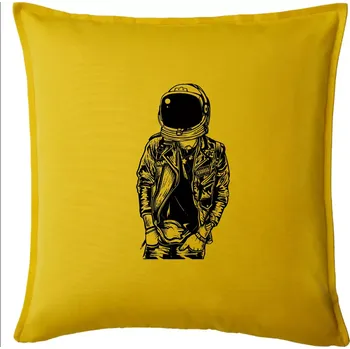 Polštář Astronaut Punkster - Polštář 50x50 - 50x50 - Pouze potah ( Žlutá )