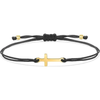 Náramek Šňůrkový náramek se symbolem | dámský náramek, ručně vyrobený doplněk - kobaltová fialová