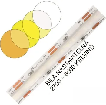 LED páska CTA LED pásek SCOF 480 WIRELI 2x1000lm 20W 0,83A 24V (variabilní bílá)