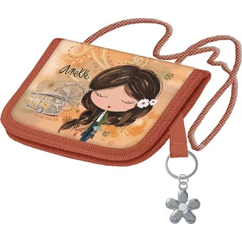 Peněženka Peněženka dětská školní na krk Anekke s klíčenkou | 27