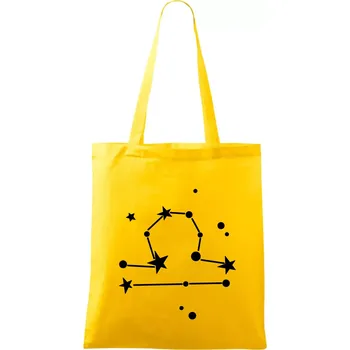 Souhvězdí - Libra - Váhy - Taška bavlněná - 42 x 38 cm ( Žlutá )