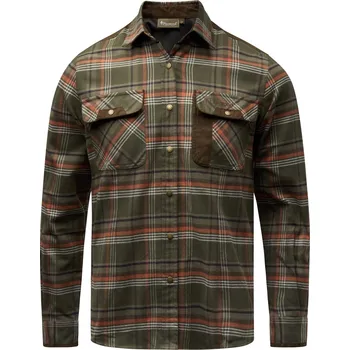 Pánská košile Pinewood Dámská lovecká košile Prestwick Exclusive Velikost: XL Green/Burned Orange